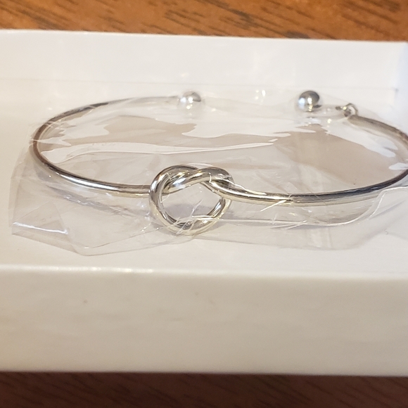 Jewelry - Tie the knot, "S"  Cuff NWOT